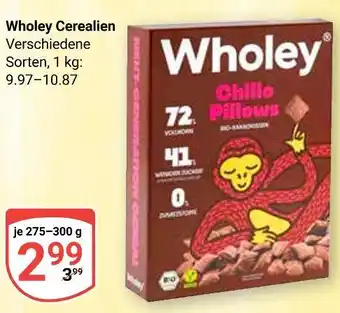 Globus Wholey cerealien Angebot