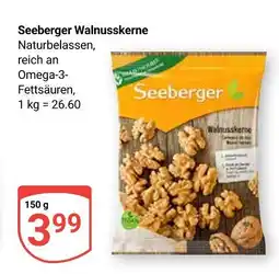 Globus Seeberger walnusskerne Angebot