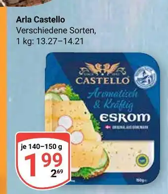 Globus Arla castello esrom Angebot