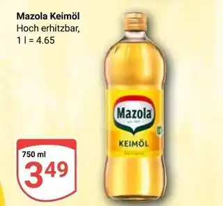 Globus Mazola keimöl Angebot