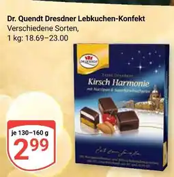 Globus Dr. quendt dresdner lebkuchen-konfekt kirsch harmonie Angebot