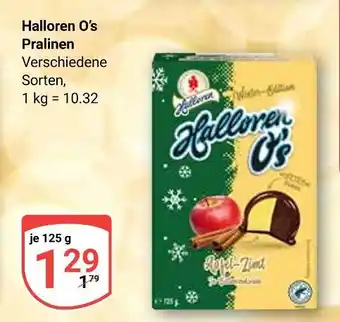 Globus Halloren halloren o’s pralinen Angebot