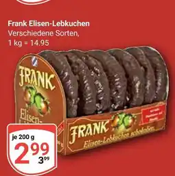 Globus Frank elisen-lebkuchen Angebot
