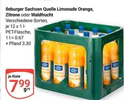 Globus Ileburger sachsen quelle limonade orange Angebot