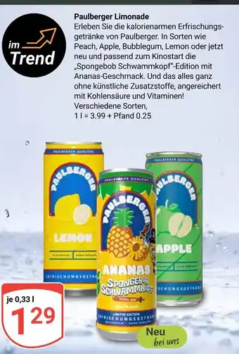 Globus Paulberger lemon Angebot