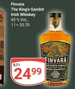 Globus Finvara the king's gambit irish whiskey Angebot