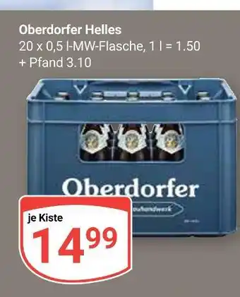 Globus Oberdorfer helles Angebot