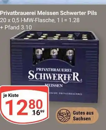 Globus Privatbrauerei meissen schwerter pils Angebot