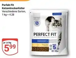 Globus Perfect fit katzentrockenfutter Angebot