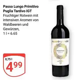 Globus Passo lungo primitivo puglia tardivo igt Angebot