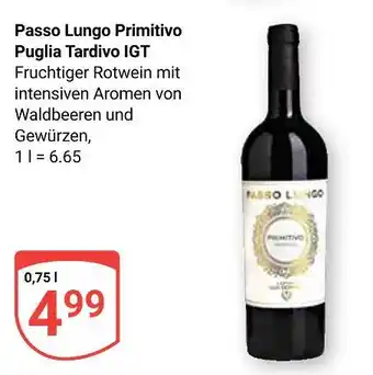 Globus Passo lungo primitivo puglia tardivo igt Angebot
