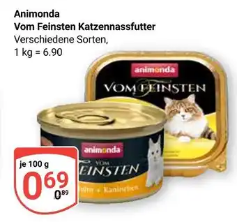 Globus Animonda vom feinsten katzennassfutter Angebot