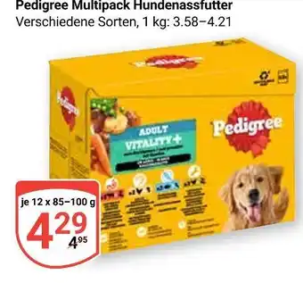 Globus Pedigree multipack hundenassfutter Angebot