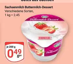 Globus Sachsenmilch buttermilch-dessert Angebot