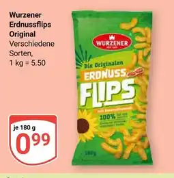 Globus Wurzener erdnussflips original Angebot