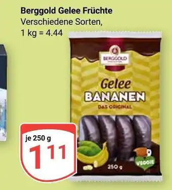 Globus Berggold gelee bananen Angebot