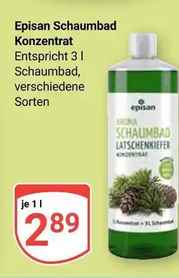 Globus Episan schaumbad konzentrat Angebot