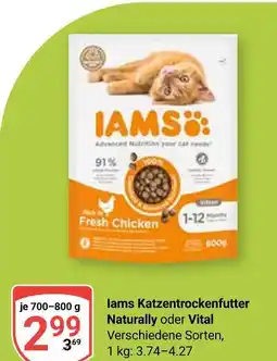 Globus Iams naturally Angebot