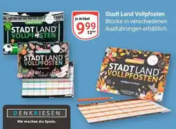 Globus Denkriesen stadt land vollpfosten Angebot