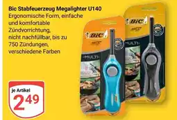 Globus Bic stabfeuerzeug megalighter u140 Angebot