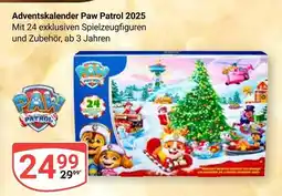 Globus Paw patrol adventskalender paw patrol 2025 Angebot