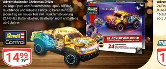 Globus Revell control adventskalender christmas driver Angebot