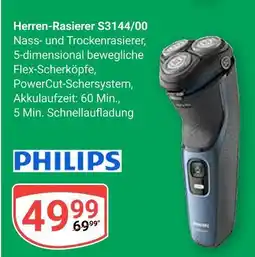 Globus Philips herren-rasierer s3144/00 Angebot