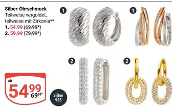 Globus Silber-ohrschmuck Angebot