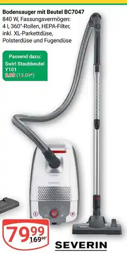 Globus Severin bodensauger mit beutel bc7047 Angebot