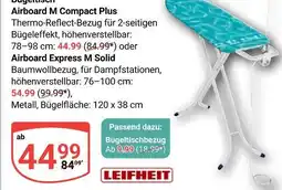 Globus Leifheit airboard m compact plus Angebot