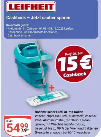 Globus Leifheit profi xl set Angebot