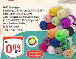 Globus Oho sportgarn uni Angebot
