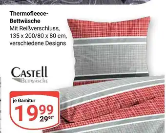 Globus Castell thermofleece-bettwäsche Angebot
