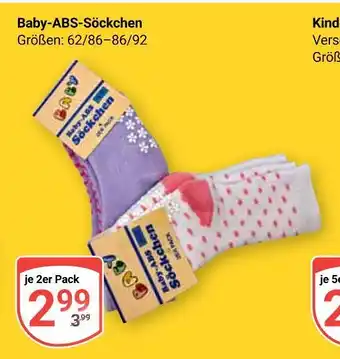 Globus Baby-abs-söckchen Angebot
