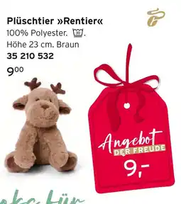 Tchibo Plüschtier rentier Angebot