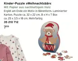 Tchibo Kinder-puzzle weihnachtsbär Angebot