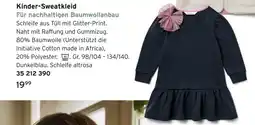Tchibo Kinder-sweatkleid Angebot