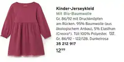 Tchibo Kinder-jerseykleid Angebot