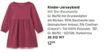 Tchibo Kinder-jerseykleid Angebot