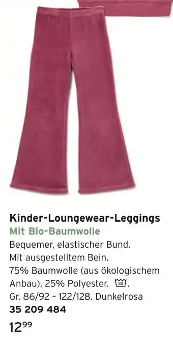 Tchibo Kinder-loungewear-leggings Angebot