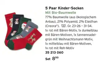 Tchibo 5 paar kinder-socken Angebot