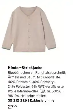 Tchibo Kinder-strickjacke Angebot