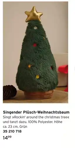 Tchibo Singender plüsch-weihnachtsbaum Angebot
