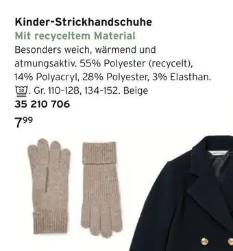 Tchibo Kinder-strickhandschuhe Angebot