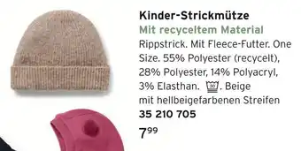 Tchibo Kinder-strickmütze Angebot