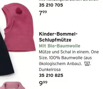 Tchibo Kinder-bommel-schlupfmütze Angebot