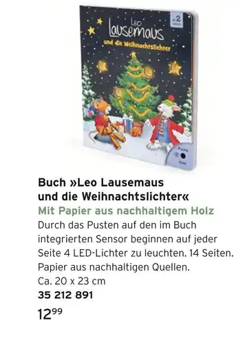 Tchibo Leo lausemaus und die weihnachtslichter Angebot