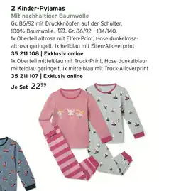 Tchibo Kinder-pyjamas Angebot