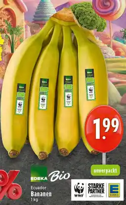 E-Center Edeka bio ecuador bananen Angebot