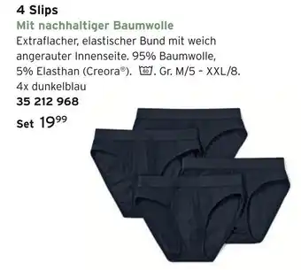 Tchibo 4 slips Angebot